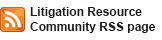 Litigation Resource Community RSS page