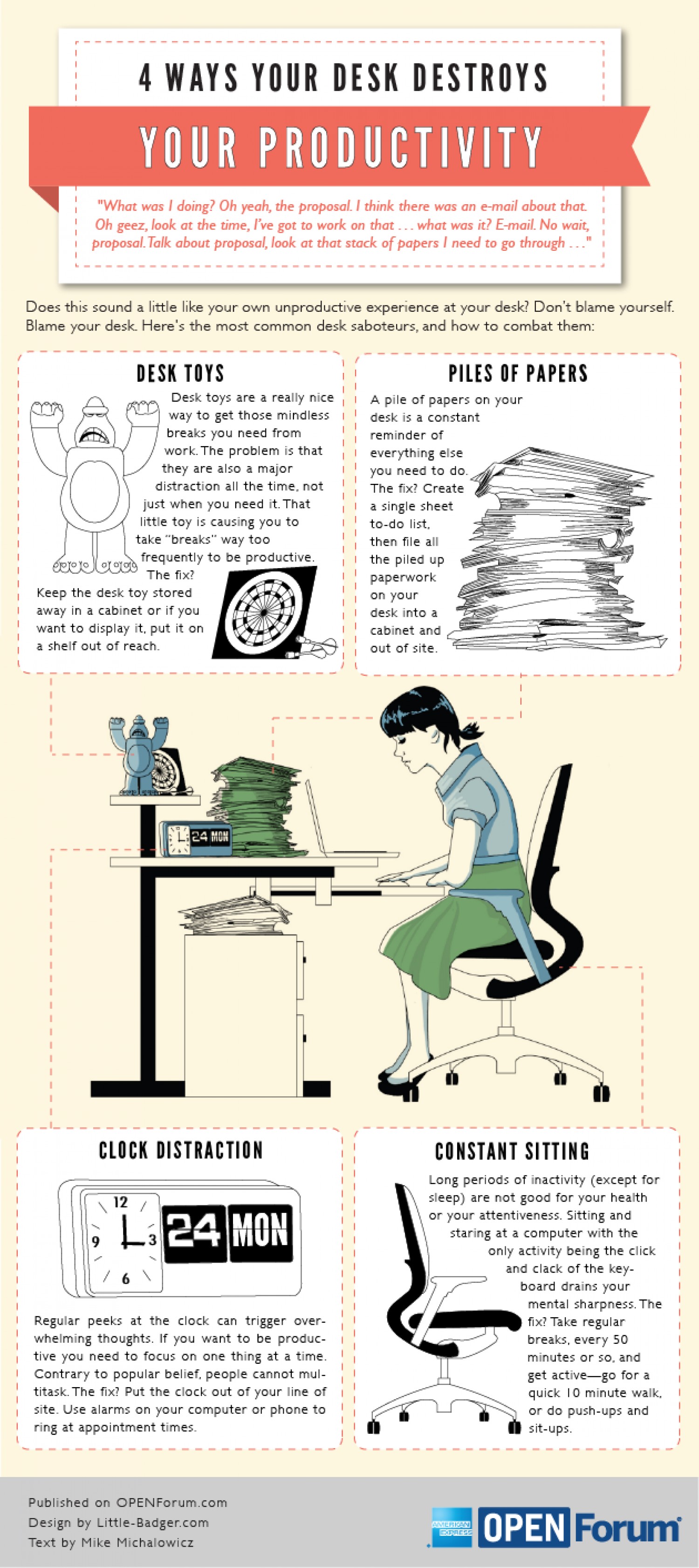 Disastrous Work Space Blame Your Desk 4 Ways To Improve Your