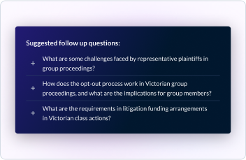 Example of suggested follow up questions to a previous interaction with the tool not shown in this visual. The first follow up question is what impact could a non-compliant name have on the LLC's ability to conduct business in Pennsylvania? The second que