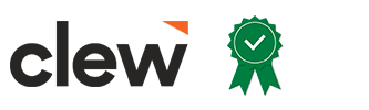 Clew logo &ndash; risk and compliance software partner