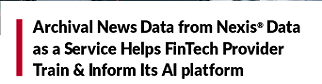 Archival News Data from Nexis® Data as a Service
