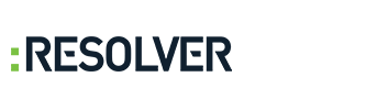 Resolver logo - risk intelligence and regulatory compliance software