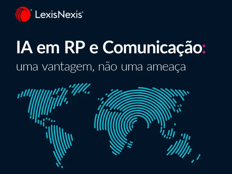 Capa do e-Book "IA em RP e Comunica&ccedil;&atilde;o: uma vantagem, n&atilde;o uma amea&ccedil;a"