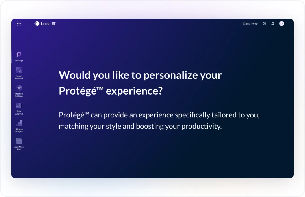 Protégé 의 설정을 고객의 스타일에 맞게 Personalize 화 하실 수 있습니다. Protégé  최상의 생산성을 제공해 드리기 위해 고객의 스타일에 맞게 설정을 변경할 수 있습니다.