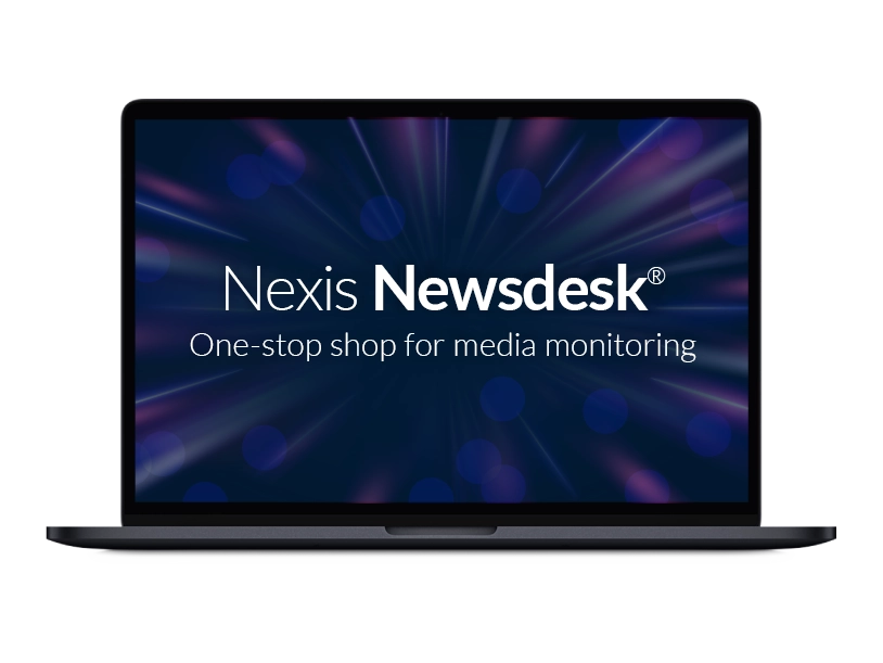 Nexis newsdesk for media monitoring