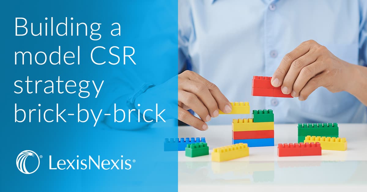 Mob kompression Afsky Building a model CSR strategy brick-by-brick