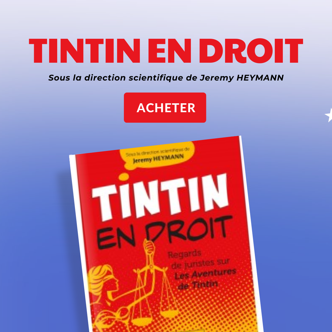 TINTIN EN DROIT - Regards de juristes sur Les Aventures de Tintin