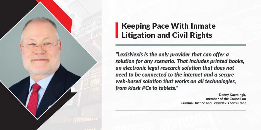 Current Trends and Challenges in Inmate Litigation,  LexisNexis Corrections white paper download