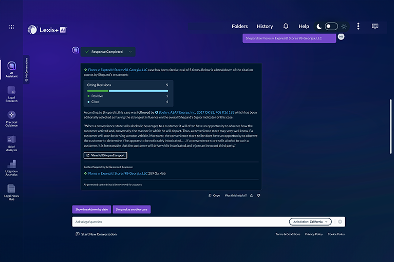 New Lexis+ AI Product Enhancements