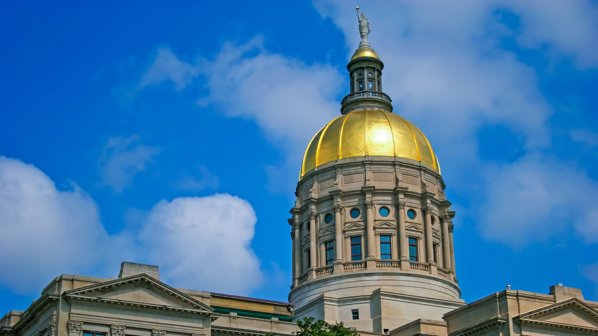 Georgia, USA state capitol building