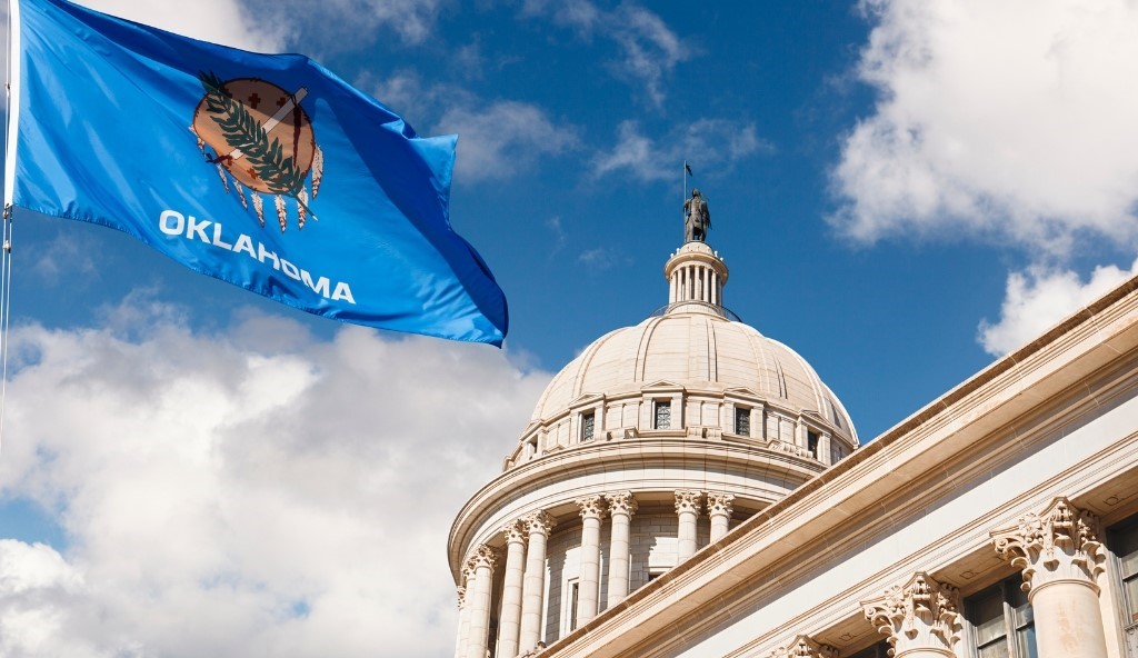 Graphic image: Cover of the 2024 Edition of Oklahoma Laws Governing Business Entities Annotated by CSC