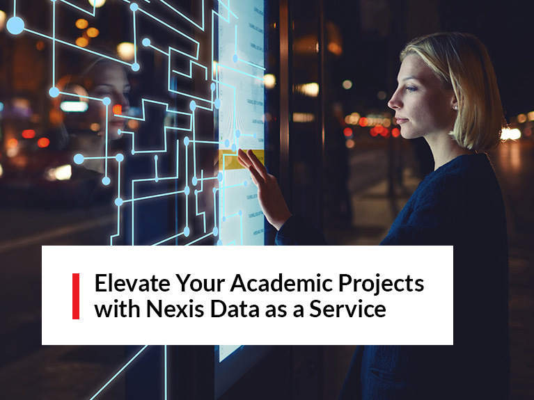 Nexis® Data as a Service APIs for Academics