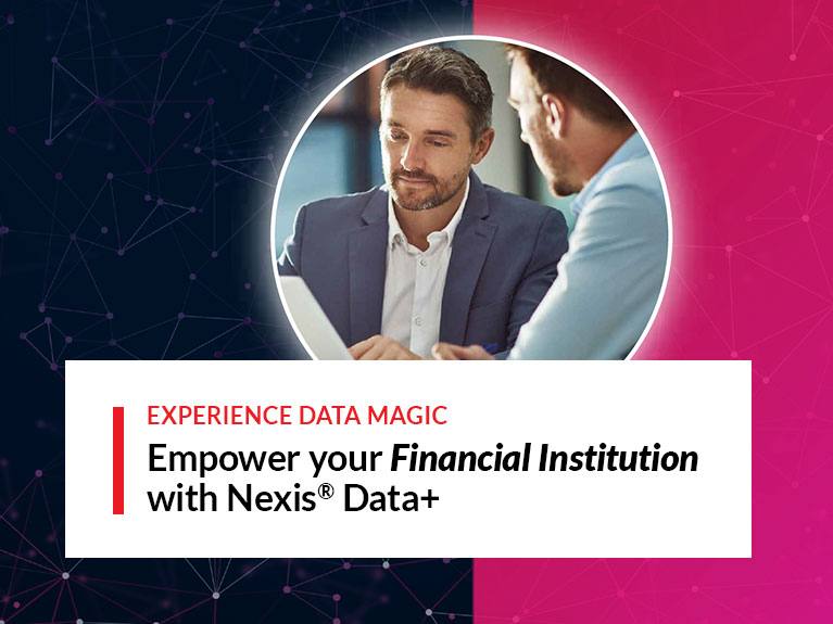 Nexis® Data+ for Financial Institutions