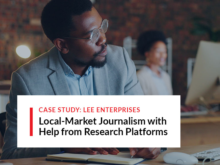 Lee Enterprises Champions Local-Market Journalism with Help from Indispensable Research Platforms