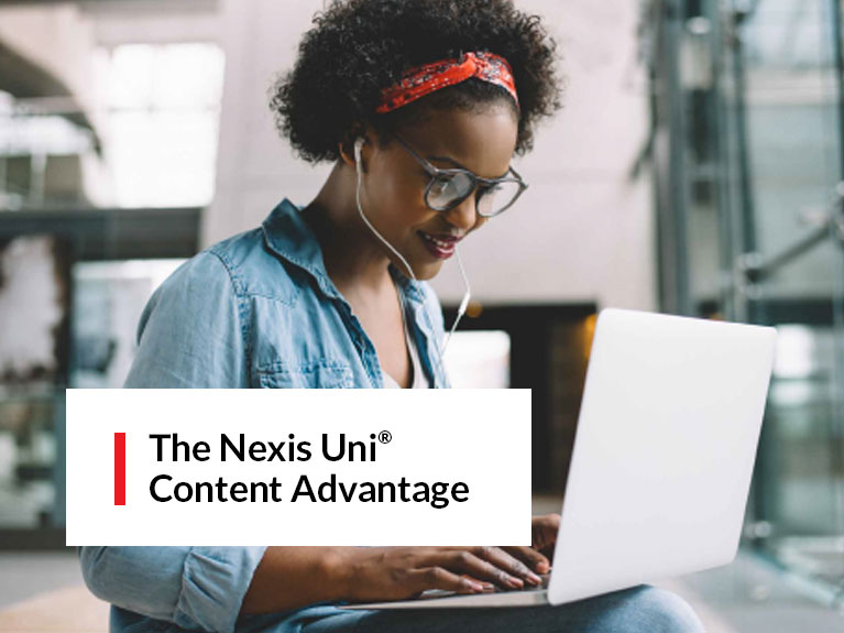 The Nexis Uni® Content Advantage