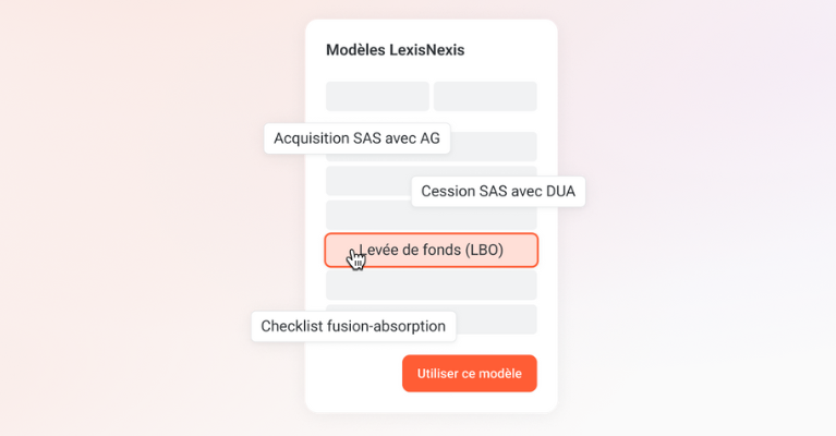 Modèle de checklist Acquisition SAS avec AG