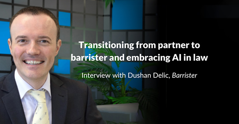 Transitioning from partner to barrister and embracing AI in law
