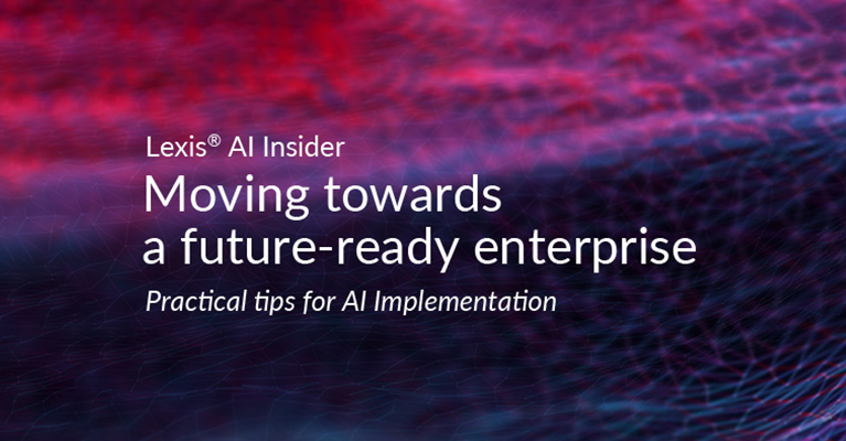Moving towards a future-ready enterprise: Practical tips for AI implementation