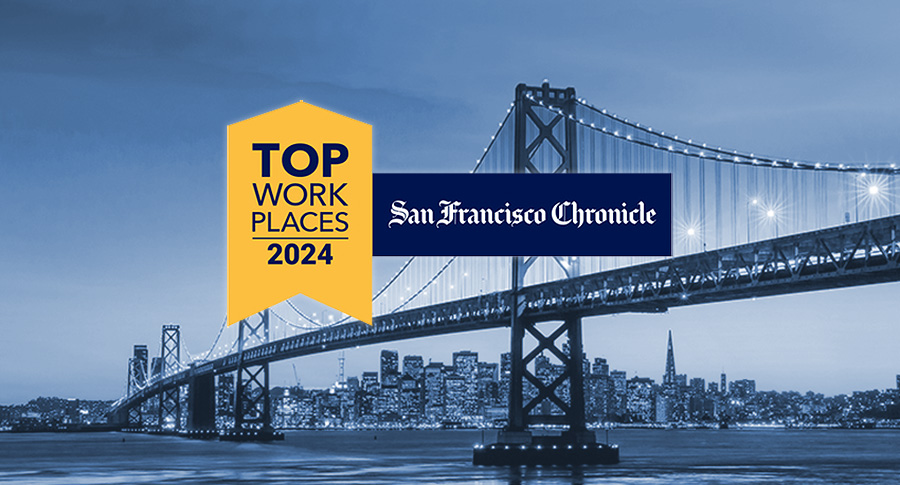 The San Francisco Chronicle awarded Lex Machina the “Top Workplace Award”