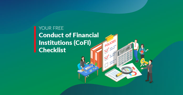 Free Compliance Checklist Conduct of Financial Institutions (CoFI)