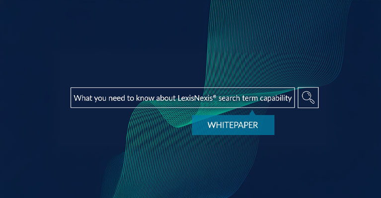 Search Terms with Lexis+ and Lexis Advance