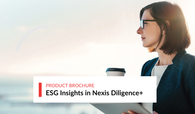 ESG Insights in Nexis Diligence+