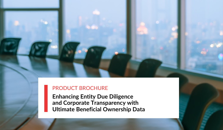Enhancing Entity Due Diligence and Corporate Transparency with Ultimate Beneficial Ownership Data