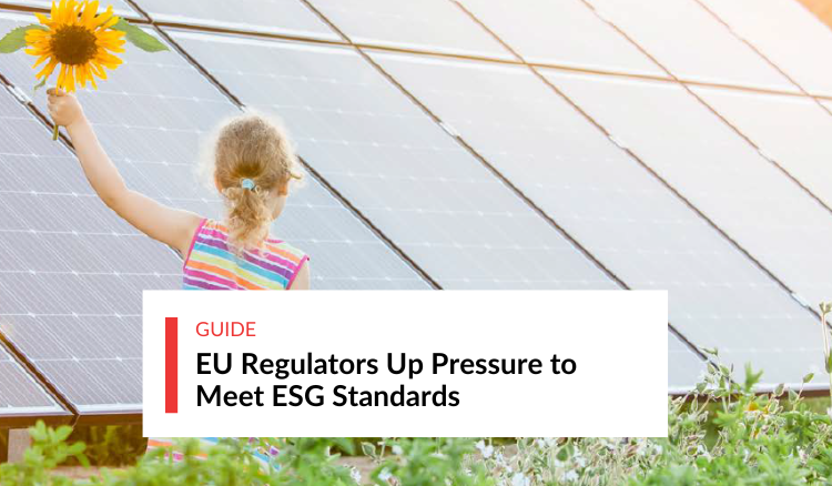 Supporting Sustainability: EU Regulators Up Pressure to Meet ESG Standards