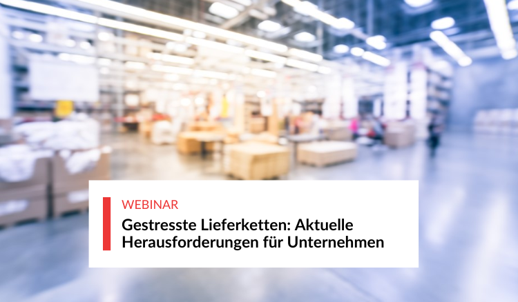 Gestresste Liefer­­ketten: Aktuelle Heraus­­forder­­ungen für Unter­nehmen