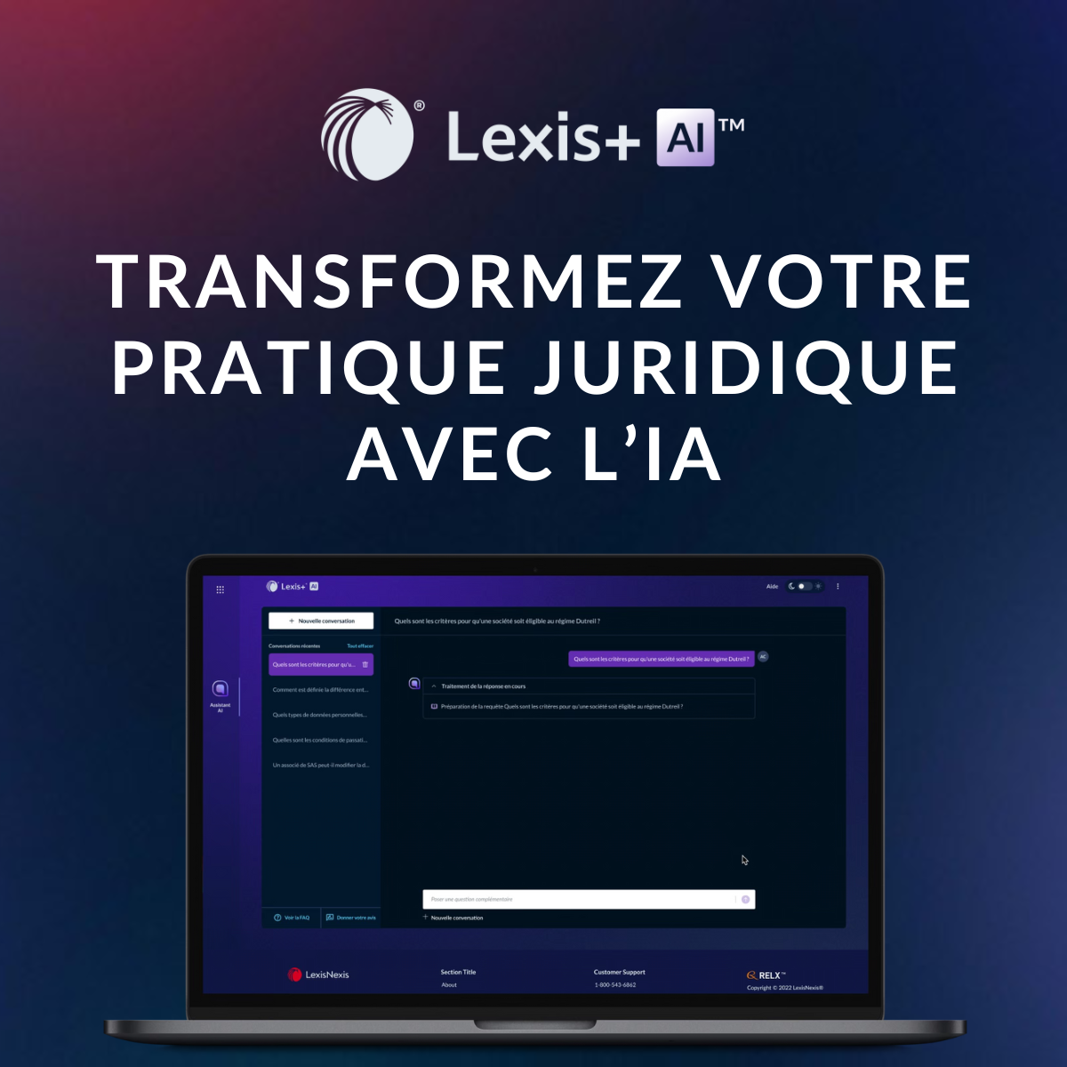 Webinaire Découverte : Lexis+ AI