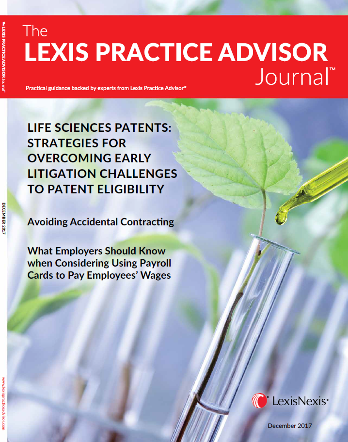 Life Sciences: Strategies for Overcoming Early Litigation Challenges to Patent Eligibility