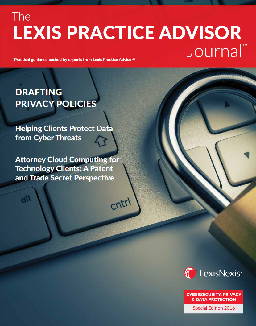 Special Edition: Cybersecurity Privacy & Data Protection 2016 Downloadable Copy