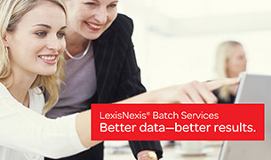 LexisNexis<sup>®</sup> Batch solutions LexisNexis<sup>®</sup> Batch solutions