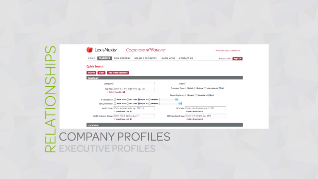 Corporate Affiliations Overview