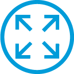Icon for flexible features that support academic research