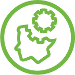 Icon for intelligent features that enrich and curate data
