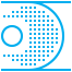 An abstract icon of data facilitation