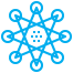 An abstract icon of innovations in clustering, artificial intelligence, and machine learning