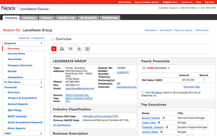 company research