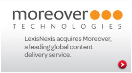 LexisNexis acquires Moreover Technologies
