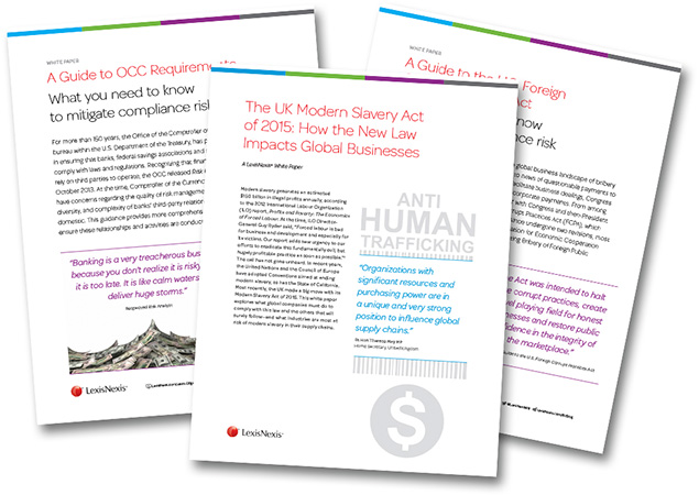 Regulatory Expectations
