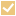 check mark in a yellow square