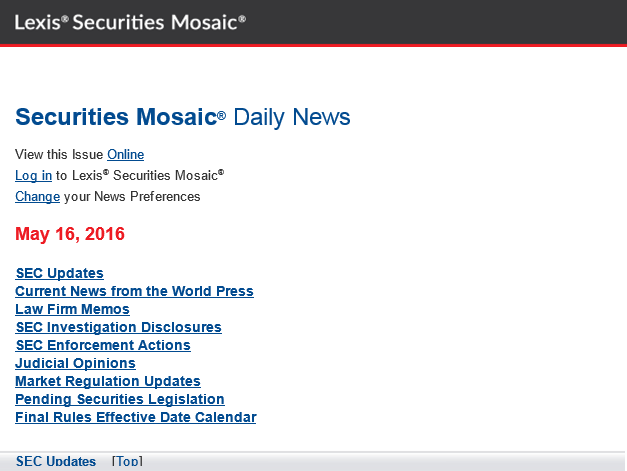 securities mosaic securities mosaic
