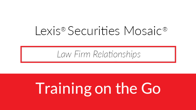 Law Firm Relationships