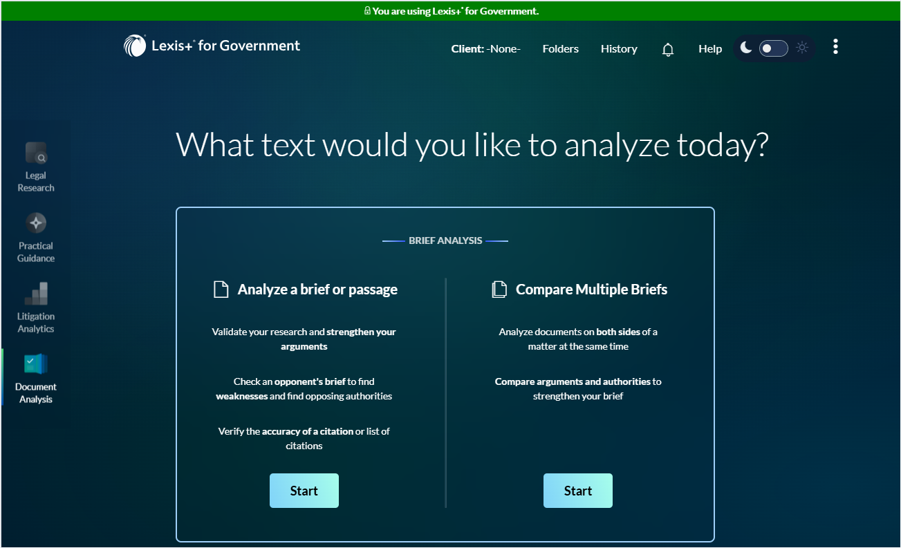 Platform walkthrough of Nexis+ AI’s News Search feature
