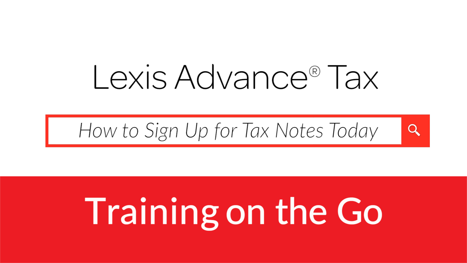 How to Sign Up for Tax Notes Today