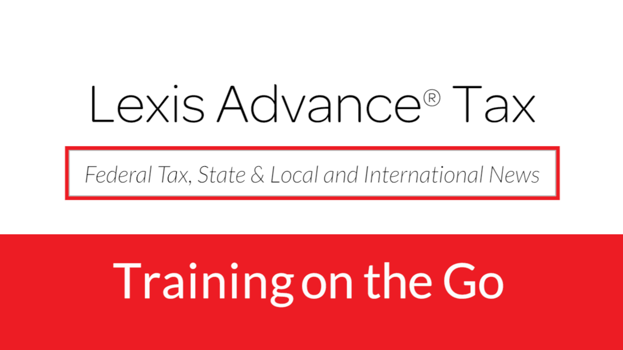 Federal Tax, State &amp; Local and International News