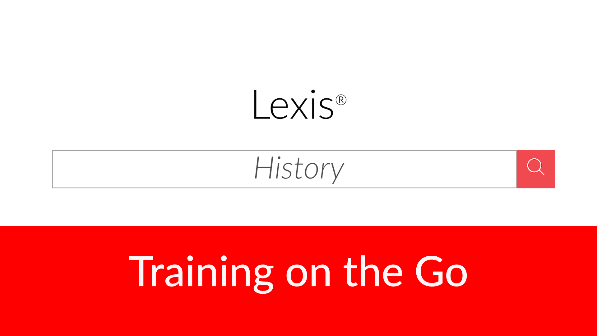 History on Lexis History on Lexis