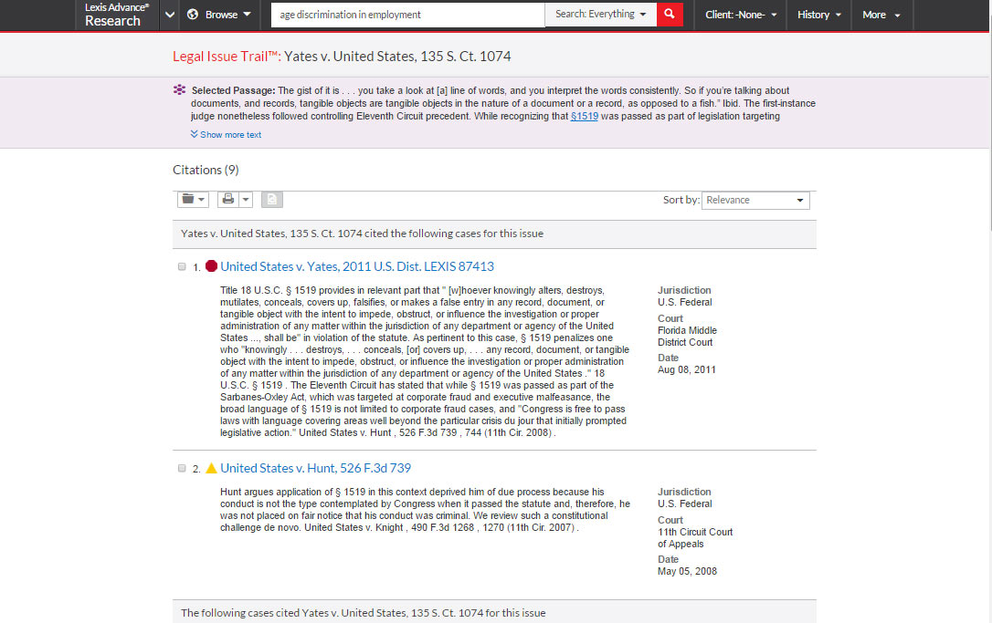 Legal Issue Trail™ Legal Issue Trail™