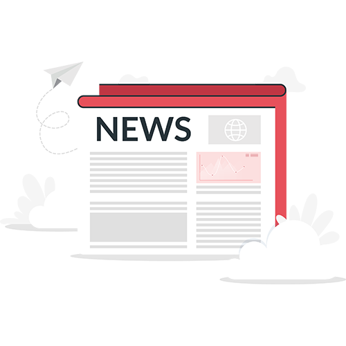 An icon representing a news website